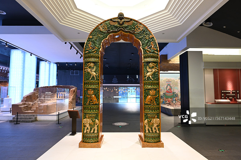 江苏省南京大报恩寺 大报恩寺琉璃塔 南京旅游景点图片素材