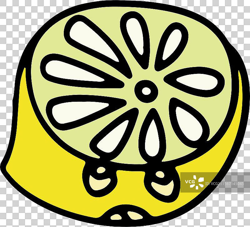 柠檬 简笔画 卡通 水果 设计 元素图片素材
