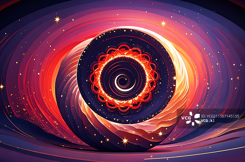 【AI数字艺术】宇宙星云梦幻奇观图片素材