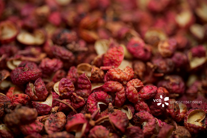 花椒红花椒绿花椒川渝麻辣花椒干货香料作料图片素材
