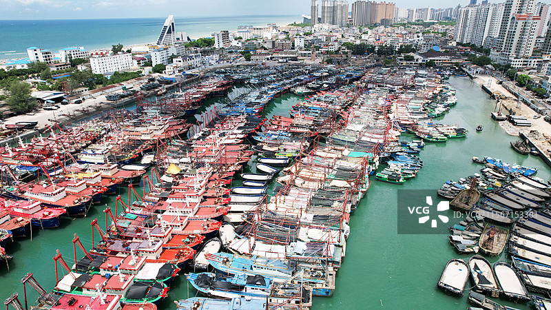 广西北海国际客运港海运港口图片素材