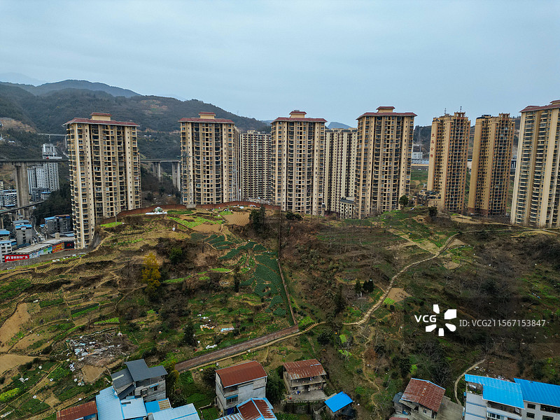 万源市 万兴路 银川大道 唐家坡 后江 城市图片素材