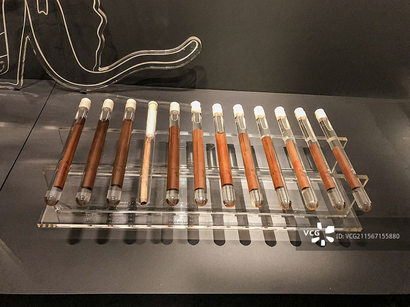 马王堆汉墓 竽律管 湖南博物院图片素材