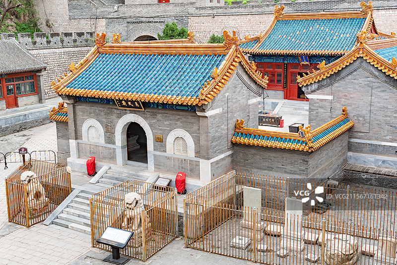 北京居庸关长城真武庙图片素材