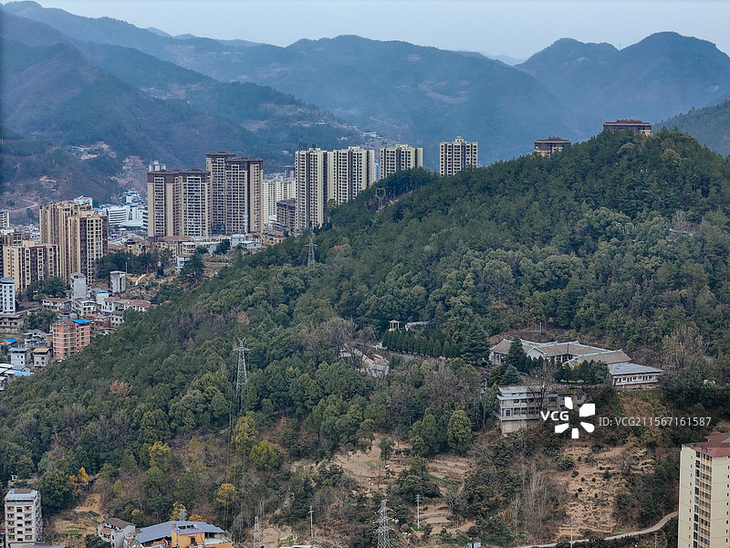 万源市 万兴路 银川大道 唐家坡 后江 城市图片素材