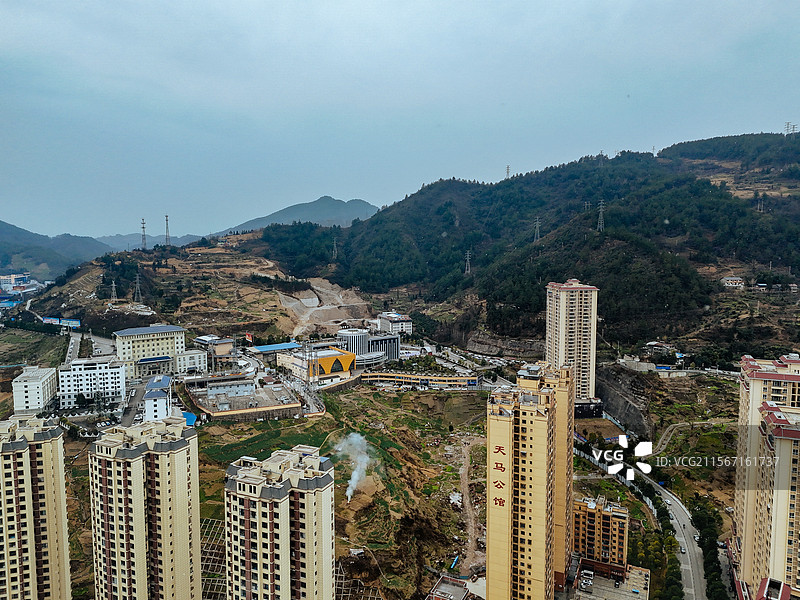 万源市 万兴路 银川大道 唐家坡 后江 城市图片素材
