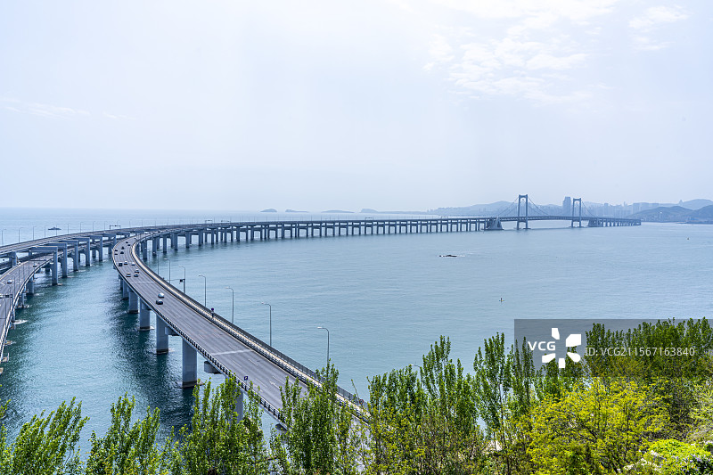 星海湾跨海大桥图片素材