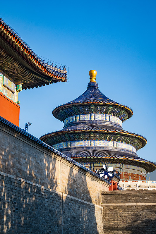 北京天坛公园祈年殿图片素材