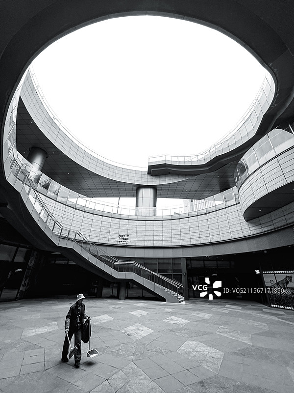 商圈即景图片素材