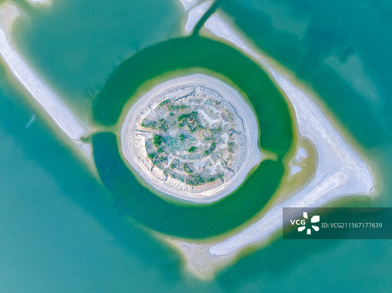 滨州无棣县贝壳堤岛湿地国家自然保护区图片素材