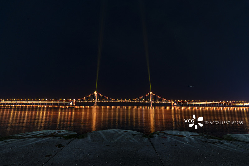 星海湾跨海大桥图片素材