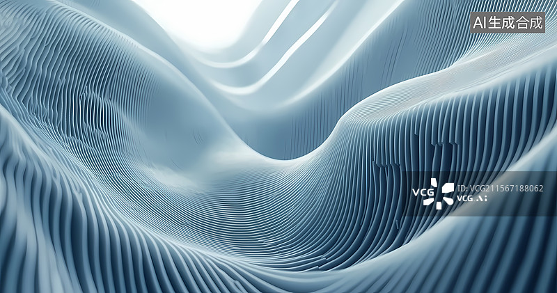 【AI数字艺术】抽象建筑设计室内空间图片素材