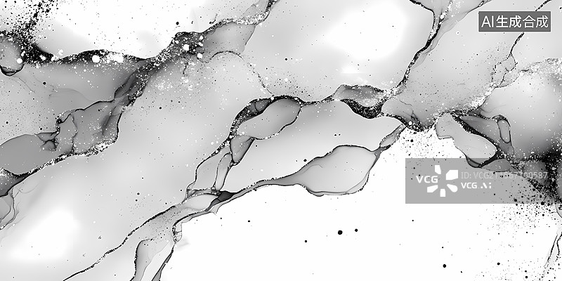 【AI数字艺术】抽象艺术流淌设计图片素材