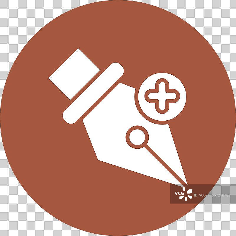 添加锚点图标设计图片素材