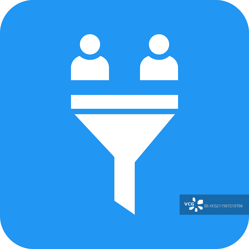 销售漏斗图标设计图片素材