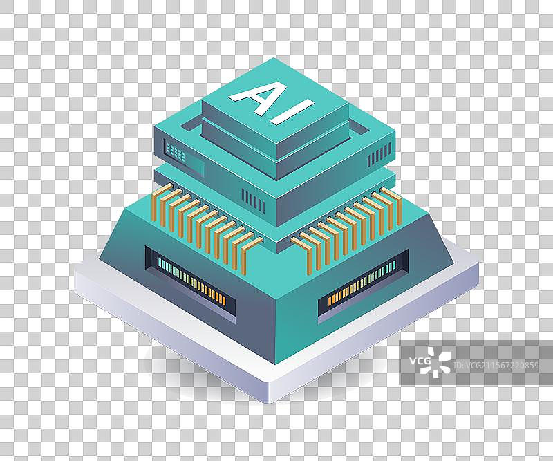 数据服务器系统中的人工智能图片素材