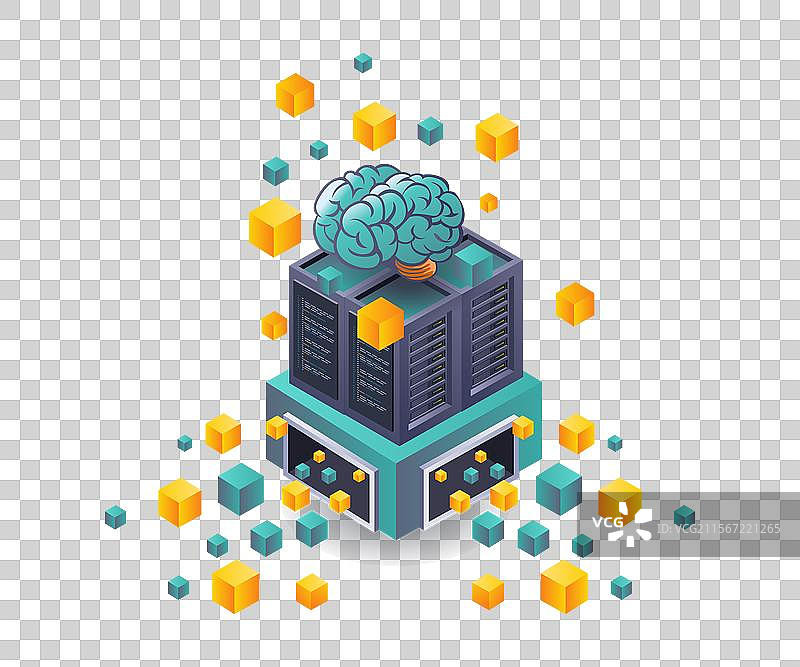 区块链与人工智能图片素材