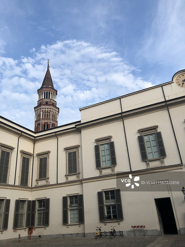 米兰的一角图片素材