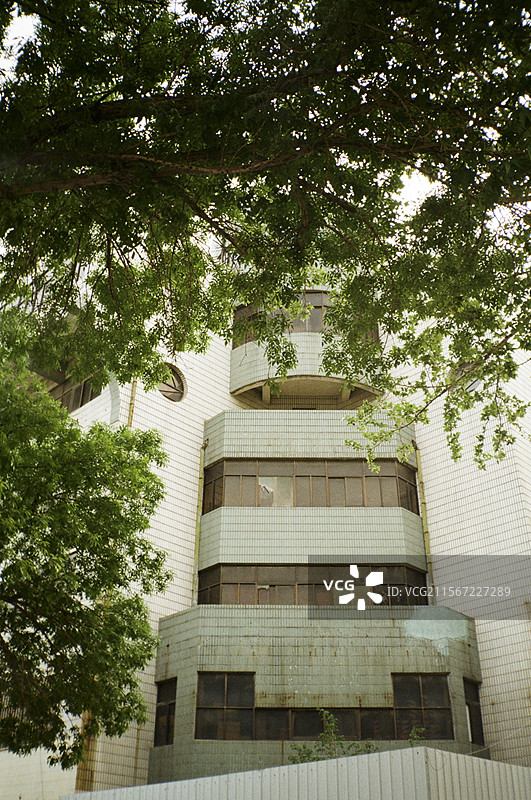 中式梦核（后现代主义建筑）图片素材