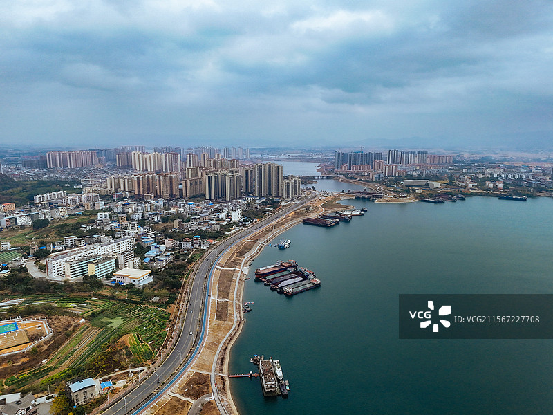 武宣县 武北村 太平路 黔江 吐番大山图片素材