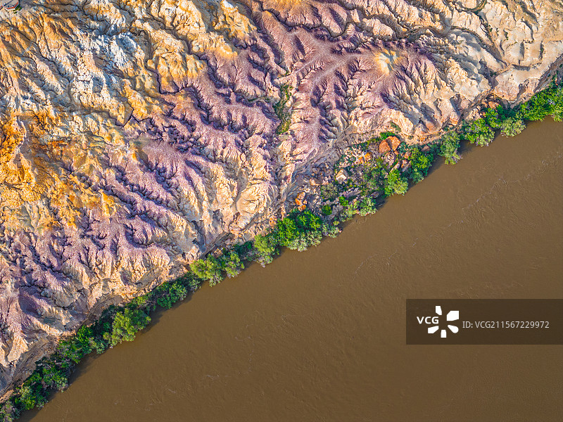 新疆 五彩滩 风电及自然风光图片素材