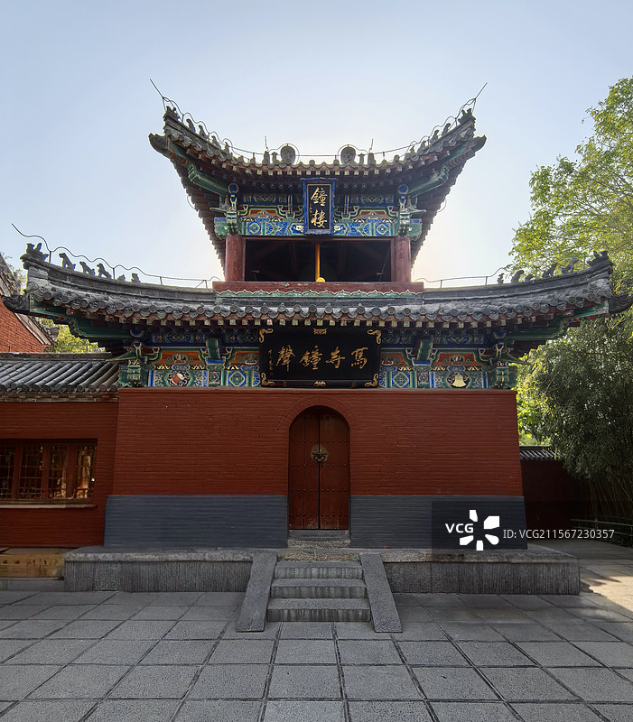 白马寺钟楼图片素材