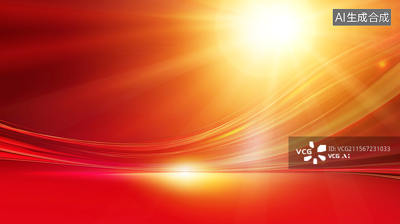 【AI数字艺术】节日庆祝风格的红色背景图片素材