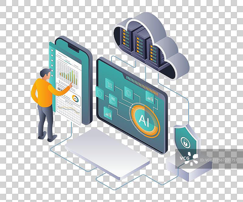 数据分析对商业数字化的影响图片素材