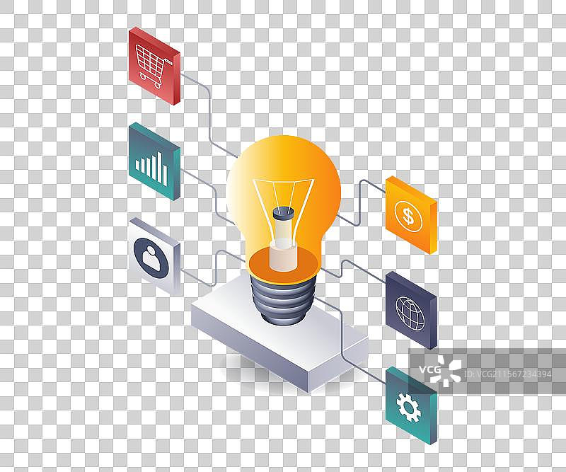 乐观的商业发展理念图片素材