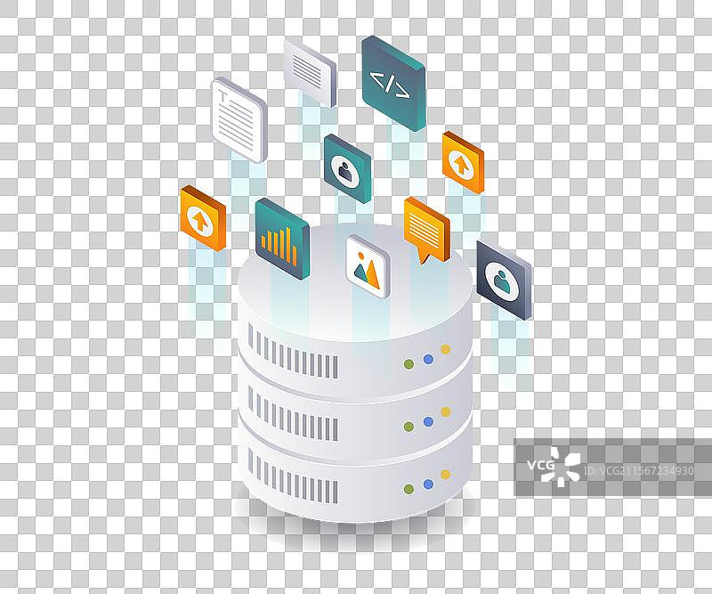 在云服务器中优化数据库性能图片素材