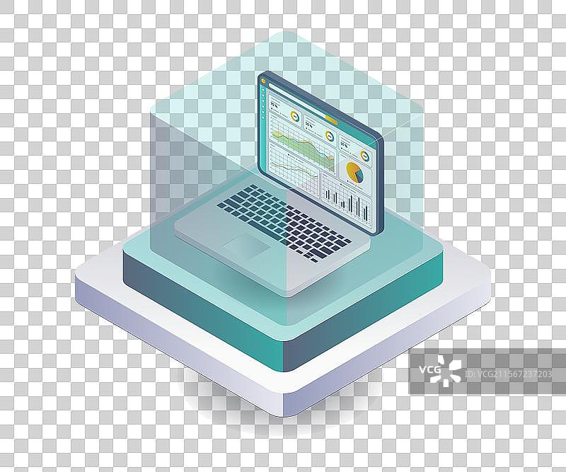 计算机数据分析的范围图片素材