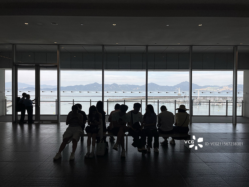 人生风景深圳海上世界艺术中心图片素材