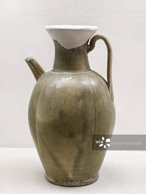 执壶，潍坊寿光博物馆，大汶口文化，龙山文化图片素材