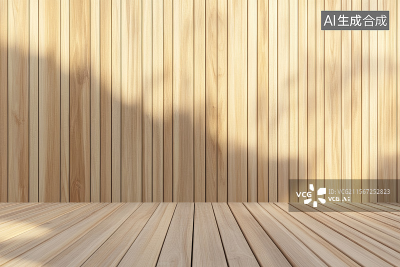 【AI数字艺术】简约木质纹理背景图片素材