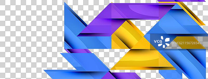 速度与运动的几何背景彩色线条图片素材