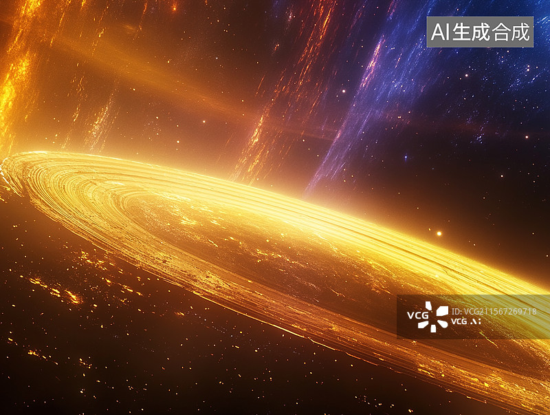 【AI数字艺术】宇宙星云图片素材