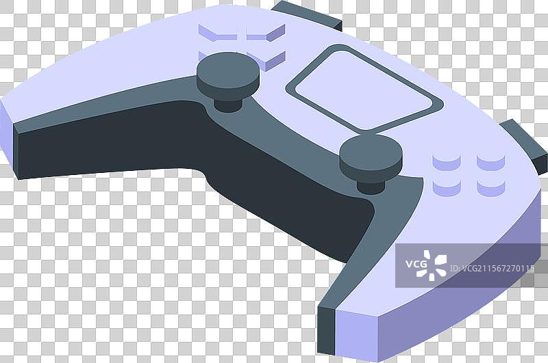 现代游戏手柄用于等距视角的视频游戏图片素材