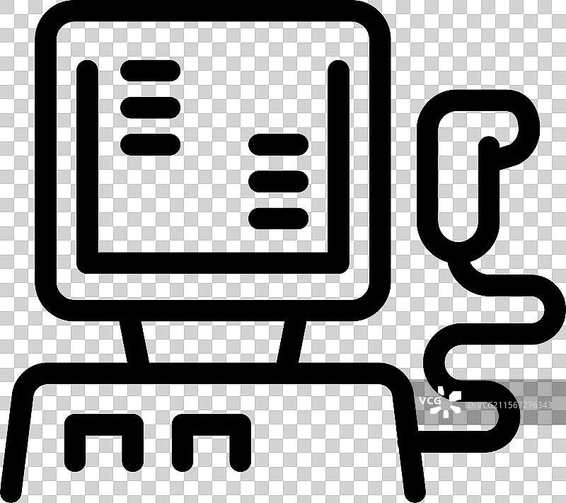 超声波机器显示医疗扫描结果图片素材