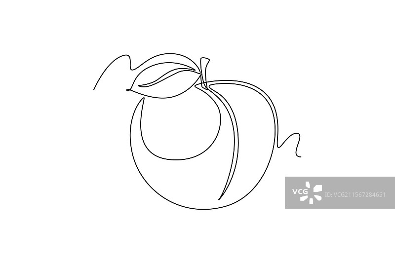 连续一笔画出整体健康的形象图片素材