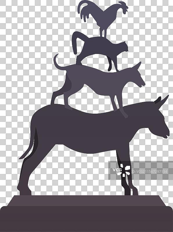 不来梅的城市音乐家图片素材