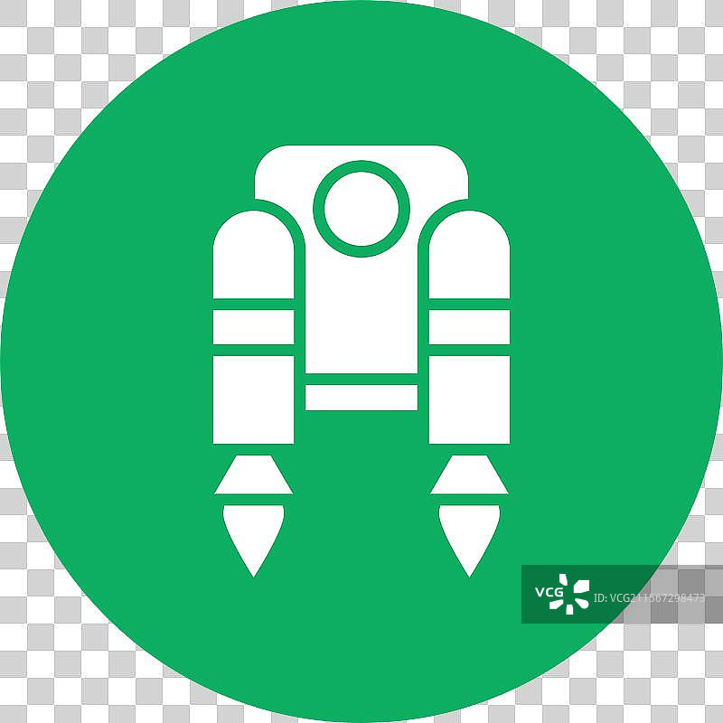 喷气背包图标设计图片素材