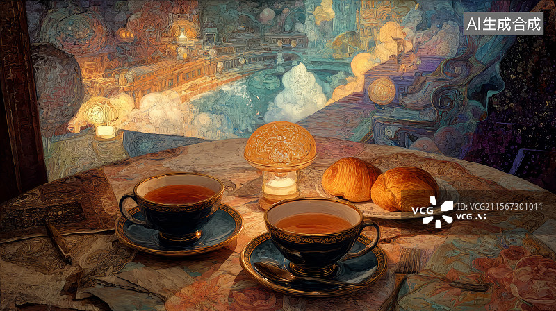 【AI数字艺术】美工艺术画图片素材