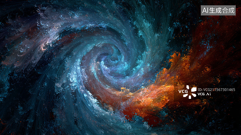 【AI数字艺术】宇宙星空，银河系，太空天体，星空背景，星星背景，深空摄影图片素材