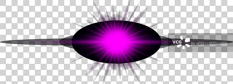 紫色水平光效的镜头光晕图片素材