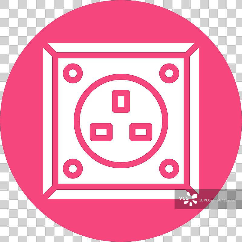 电源插座图标设计图片素材