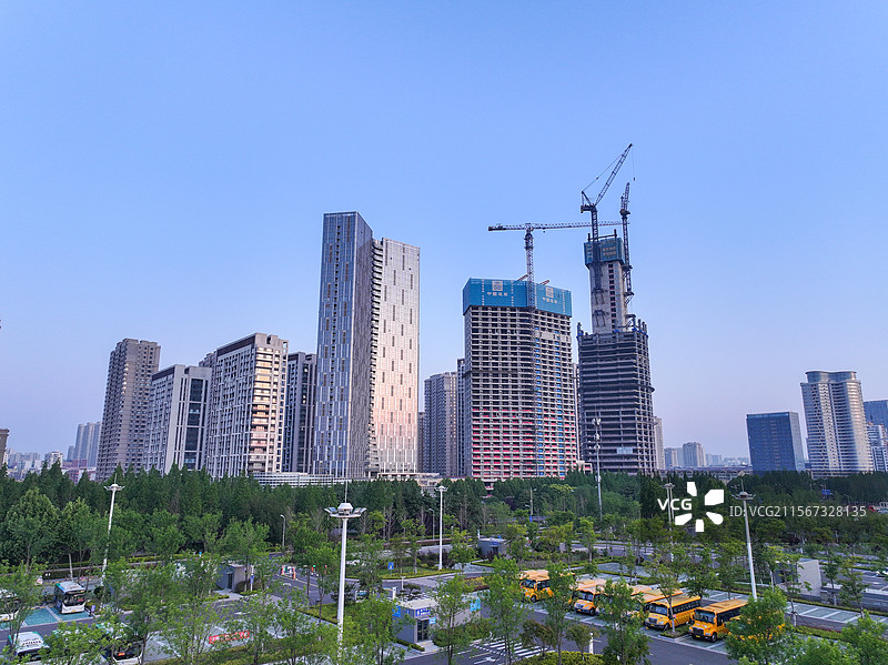 日照市城市风光日照海韵广场图片素材