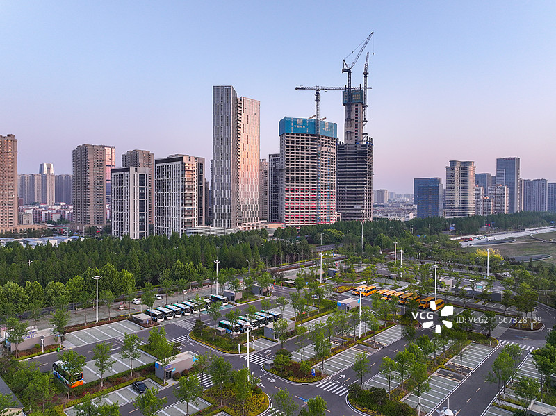 日照市城市风光日照海韵广场图片素材