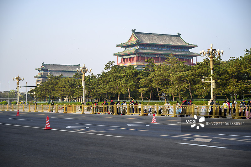 北京天安门广场正阳门图片素材