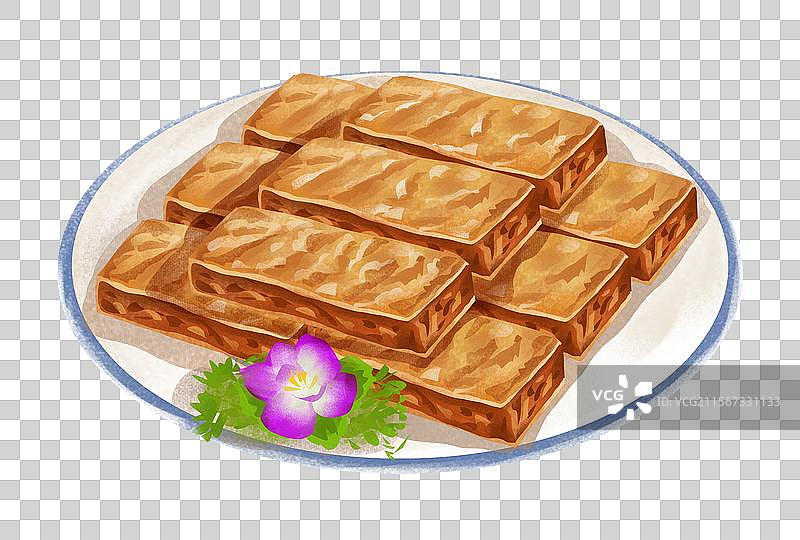 广西柳州特色美食之长安芙蓉酥图片素材