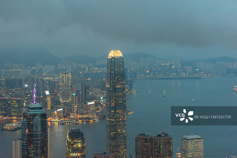 中国香港特别行政区国际金融中心二期图片素材